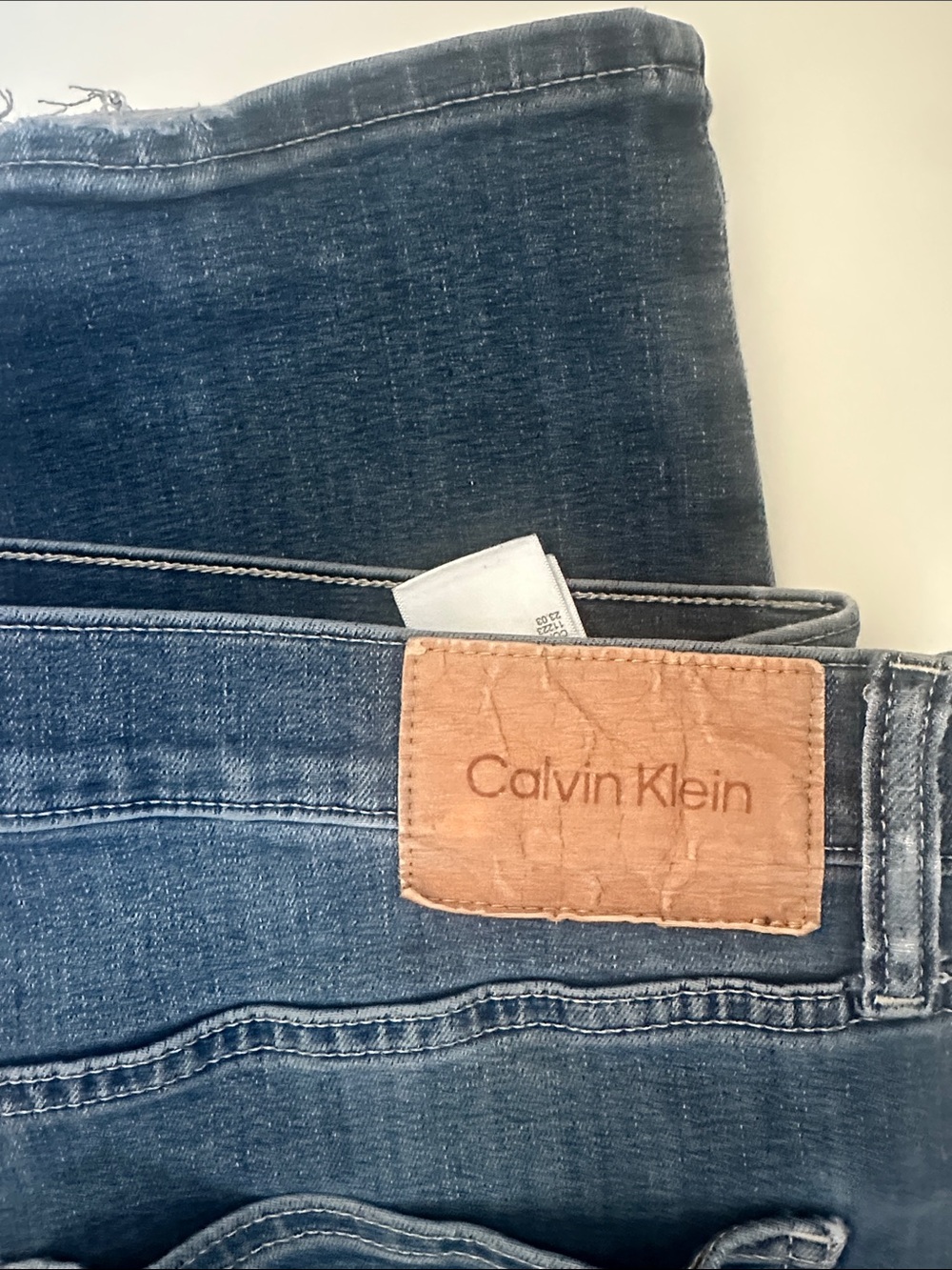 Calvin Klein Jeans Men's Straight Dark Blue Denim